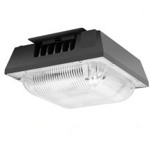 MInglight Surface Mounted 75W round led canopy light DLC ETL listed gas station led canopy light